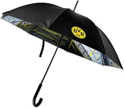 Borussia Dortmund BVB parasol na stadion, czarny