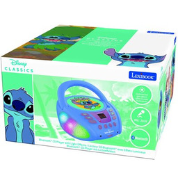 LEXIBOOK Zabawka radioodtwarzacz Stitch RCD109D