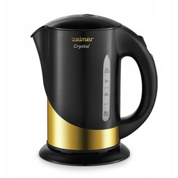Czajnik Zelmer ZCK7630 Crystal Gold Czarno-Złoty Moc 2200