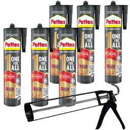 Klej montażowy PATTEX One For All Błyskawiczny, 6
