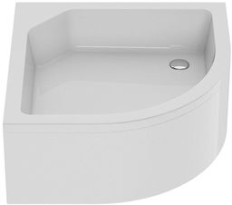 New Trendy Brodzik ARTUS półokrągły R55 80x80x29 cm
