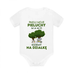 Pakuj moje pieluchy mamo, idziemy na działkę -