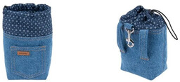 Amiplay Torebka na przysmaki Denim Niebieski