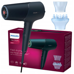Suszarka do Włosów Philips BHD512/00, Szybkie suszenie ThermoProtect