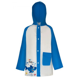 Płaszcz Przeciwdeszczowy dziecięcy z nadrukiem SHARK 100-115cm PEL-DZ-8M