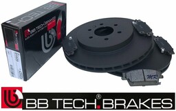 Tylne klocki + tarcze hamulcowe Cadillac SRX 2004-2009