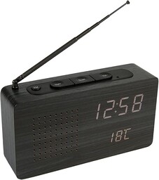 Fisura  Radio Budzik, przenośne radio biurkowe. Cyfrowy