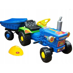 Traktory Na Pedały Z Przyczepką- Polska Produkcja Kask