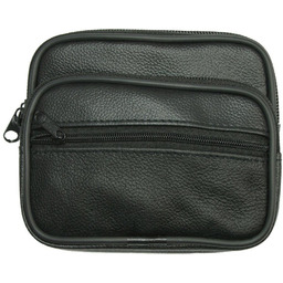 Saszetka Mała Czarna, Przypinana do Paska od Spodni,