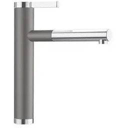 Blanco Linee-S 526171 Chrom/Czarny Wygląd silgranitu Bateria kuchenna