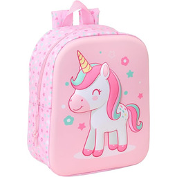 safta Unicorn 3D Plecak dziecięcy 3D, dostosowany