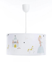 Lumes Lampa wisząca z księżniczką dla dziewczynki T6-L98