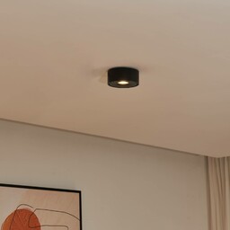 Lampa sufitowa LED Arcchio Rotari, czarna