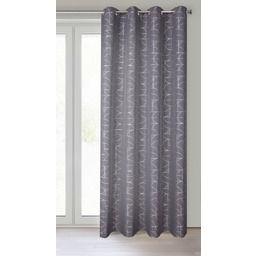 Zasłona z błyszczącym nadrukiem ZKNO-05