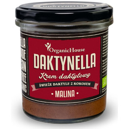 Krem Kokosowo - Daktylowy Malina Bezglutenowy Bio 280