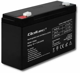 QOLTEC Akumulator 53048 12Ah 6V