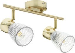 Lampa sufitowa BEST GOLD 2xE14