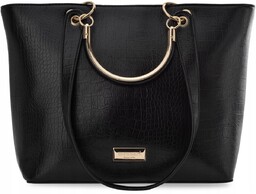 Duża Torebka Monnari Klasyczna Torba Damska Łódka Shopper