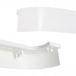 Karnisz pcv II tor+ Łuk 266 Dł, osłoną