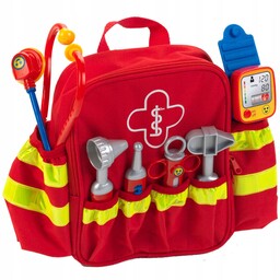 Plecak Lekarz Zestaw Lekarski Stetoskop Strzykawka