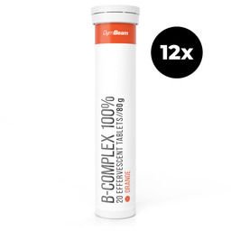 GymBeam B-Complex 100% w tabletkach musujących 12 x