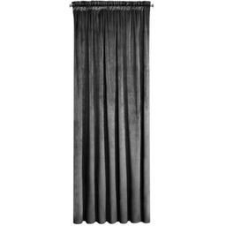 EUROFIRANY Zasłona Melanie 140 x 270 cm Czarny
