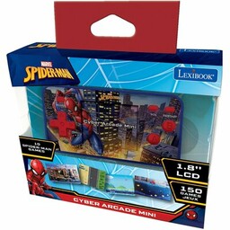 LEXIBOOK Zabawka konsola przenośna Spider Man Cyber Arcade