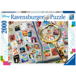 Ravensburger, puzzle, Disney, Kolekcja znaczków pocztowych, 2000 el.