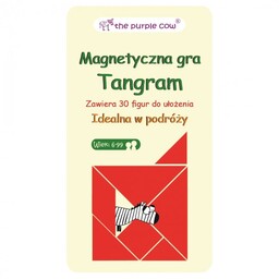 Tangram, podróżna gra magnetyczna, The Purple Cow, gra