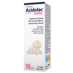 Acidolac Baby Krople 10ml - probiotyk dla niemowląt