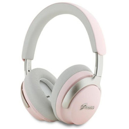 Słuchawki Bezprzewodowe nauszne Bluetooth Anc Enc Guess różowe