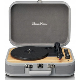 Gramofon Walizka Lenco TT-116BK Retro Aux Usb Rec