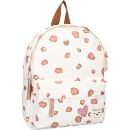 Plecak Kidzroom Paris Loving Days, Piasek, S, Minimalistyczny