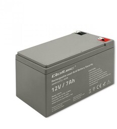 Qoltec Akumulator AGM 12V 7Ah max. 105A Security