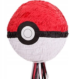 Pinata Pokemon Ball papier plastik 27,3 x 2
