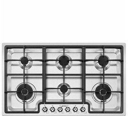 Płyta gazowa SMEG PGF962 + patelnia Smeg CKFF2801RDM