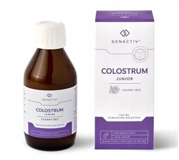Genactiv Colostrum Junior Czarny Bez, 150 ml