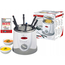 Zestaw Do Fondue 2W1 Frytkownica Frytkownica Clatr