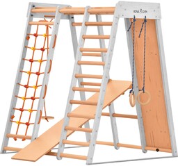 Drewniany plac zabaw (3, white)