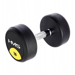 Hantla 16 Kg Gumowana do ćwiczeń Pro Hms