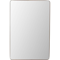 Kare Simply designerskie lustro ścienne, złote, lustro