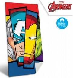 Ręcznik plażowy AVENGERS 70x140cm 100% bawełna