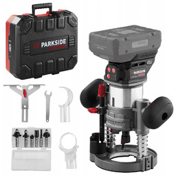 Akumulatorowa Frezarka Górnowrzecionowa Parkside 20 V Zestaw Walizka