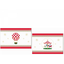 Rose&Tulipani Zestaw 2 Podkładek Na Stół 45.5x30 Cm