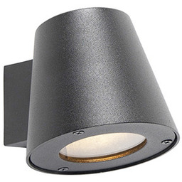 Nowoczesna lampa ścienna zewnętrzna czarna IP44 - Skittle