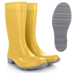 Kalosze damskie MOLTI IL697 żółte 39