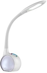 Globo lampa stołowa Tarron 58278 akryl biały, regulacja