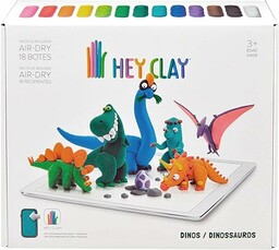 Hey Clay Plastelina  interaktywna plastelina dinozaura, zestaw