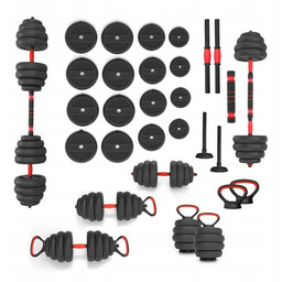 SGN140 Pro Set 6W1 Zestaw Ciężarów 40KG Hms