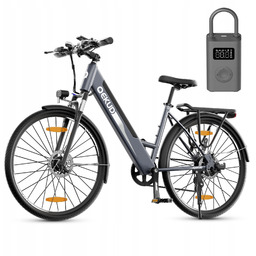 Rower elektryczny Qekud 26" Step-Thru E-Bike 250W Silnik
